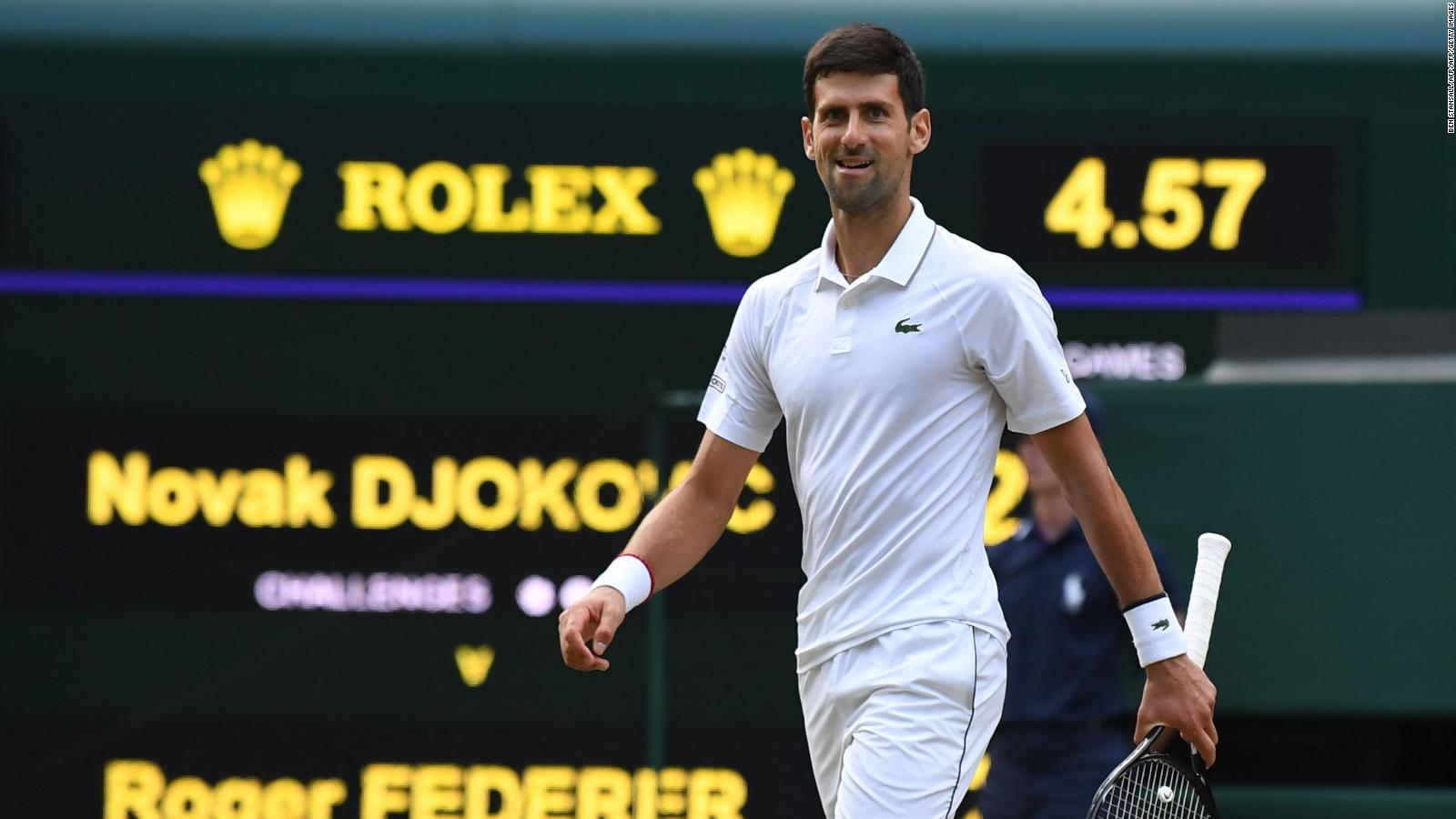 Las palabras de Djokovic tras coronarse campeón en Wimbledon Video CNN