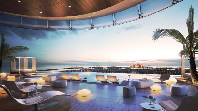 Cómo Dubai construye una de las piscinas infinitas más altas del mundo? |  CNN