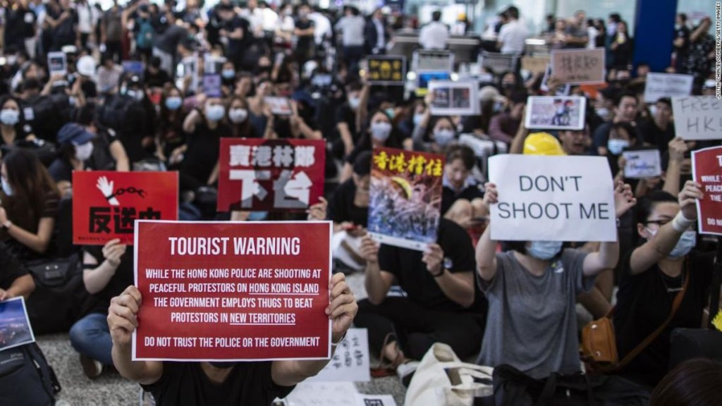 Visitar Hong Kong en protestas