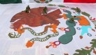 Militares diseñan las banderas monumentales de México