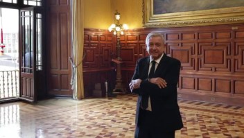 Dan "chuleada" al Palacio Nacional para el grito de AMLO