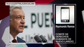 Raymundo Ramos: "La respuesta del Gobierno de Tamaulipas es una burla"