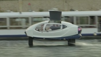 Nuevo e Ingenioso método de transporte "volará" por el Sena