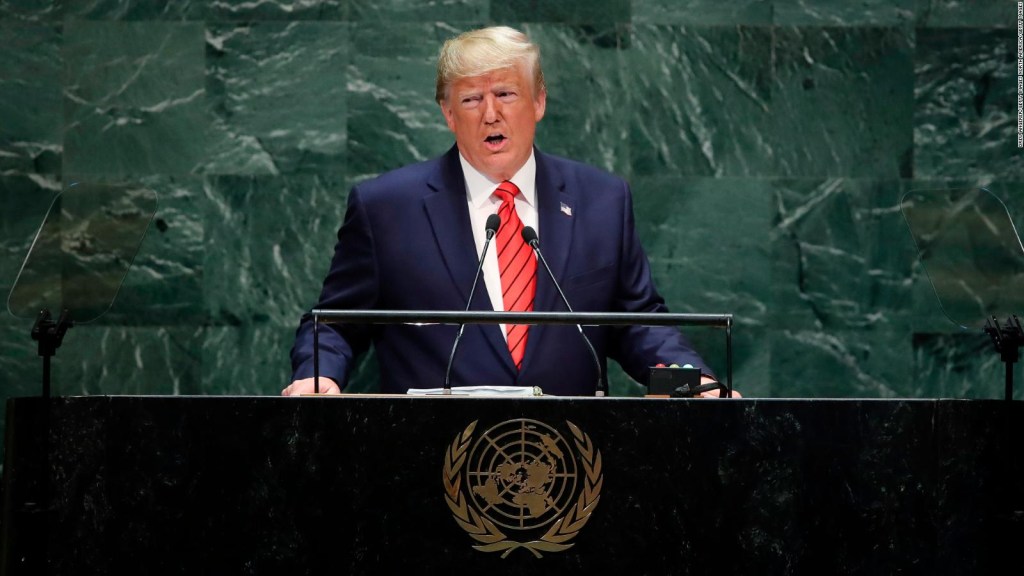 ¿Cómo leer el discurso de Trump en las Naciones Unidas?