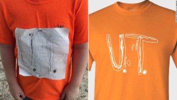 Camiseta Universidad Tennessee niño víctima de bullying más de 16.000 vendidas
