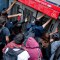 Incidentes en el metro de Santiago tras suba de tarifa