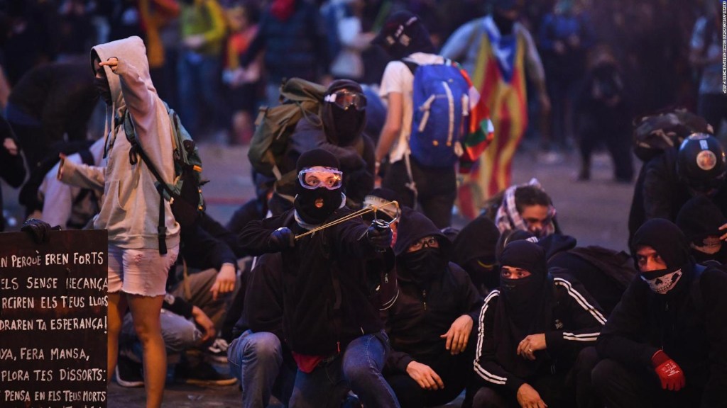 Así fue el quinto día de protestas en Cataluña
