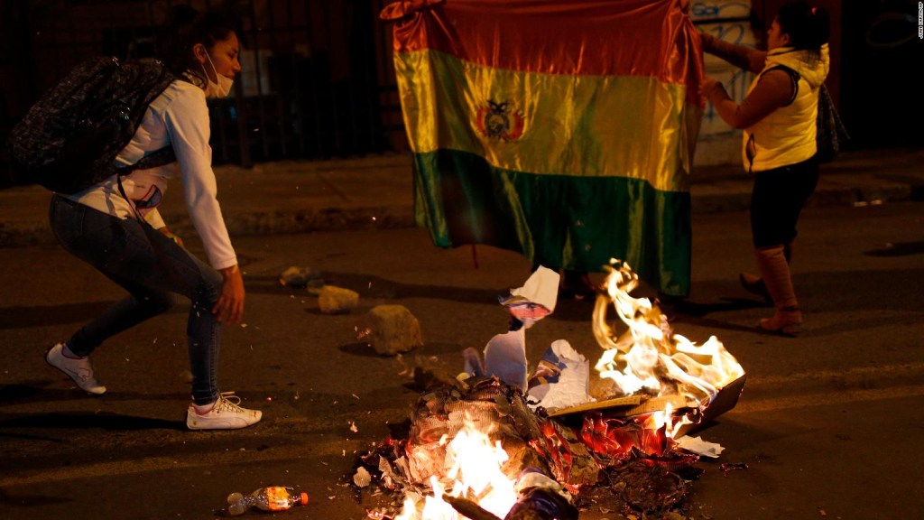 Protestas, enfrentamientos y represión en Bolivia