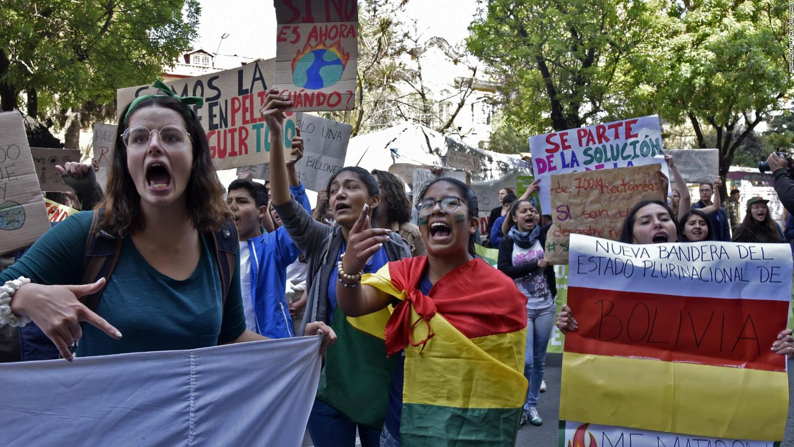 Manifestaciones Populares Reclaman Segunda Vuelta En Bolivia Video Cnn