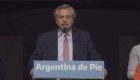 Alberto Fernández: "Nos van a dejar un país muy complicado"