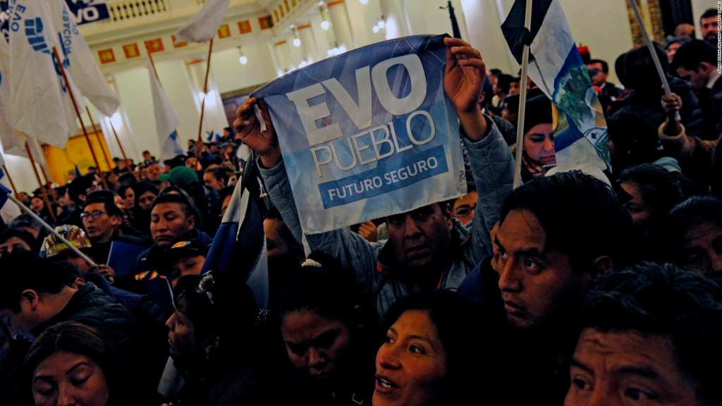 Morales cree que ganará las elecciones en Bolivia