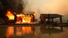 California: Así avanza el voraz incendio forestal en Kincade