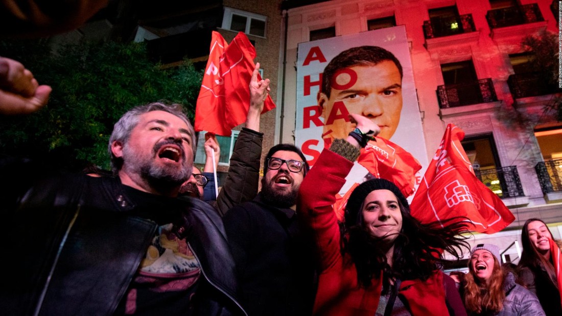 Resultados de elecciones en España mantienen la incertidumbre