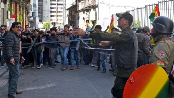 Las FF.AA. patrullarán las calles en Bolivia