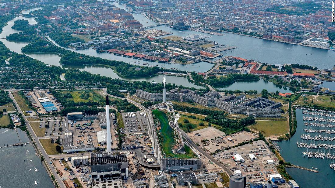 Planta de generación de energía en Copenhague
