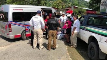 Policía desmonta una red de tráfico migrantes en México