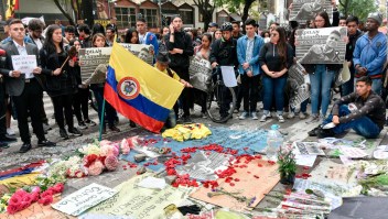 Colombia: Protesta y homenaje por la muerte de Dilan Cruz