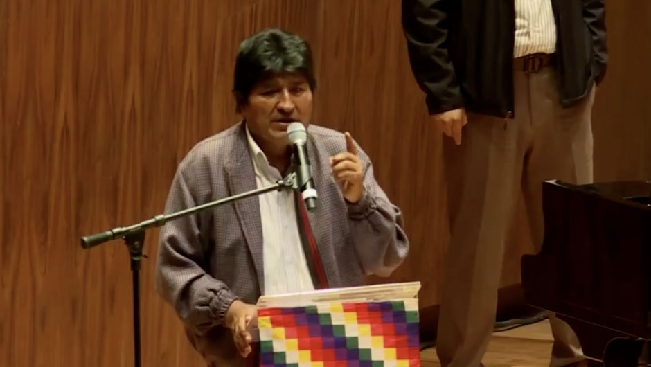 evo morales unam