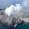 This aerial photo shows White Island after its volcanic eruption in New Zealand Monday, Dec. 9, 2019. The volcano on a small New Zealand island frequented by tourists erupted Monday, and a number of people were missing and injured after the blast. (George Novak/New Zealand Herald via AP)