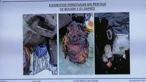 Encuentran restos humanos en avión siniestrado