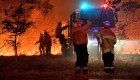 Fuegos en Australia: bomberos bajo asedio, miles de evacuados y huyen los canguros