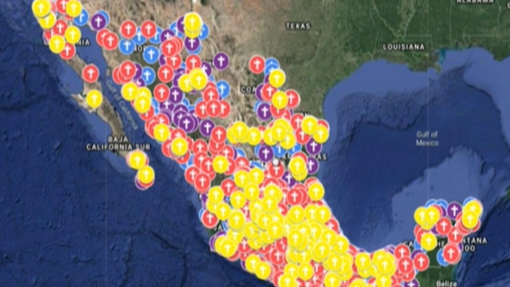 mapa interactivo feminicidios mexico
