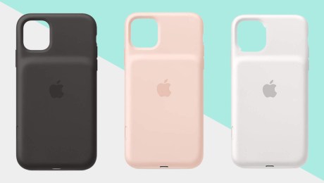 Apple Funda de silicona para iPhone 11, color negro