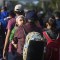 Caravana de migrantes intenta llegar a México