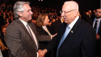 Alberto Fernández, en el Foro Mundial del Holocausto
