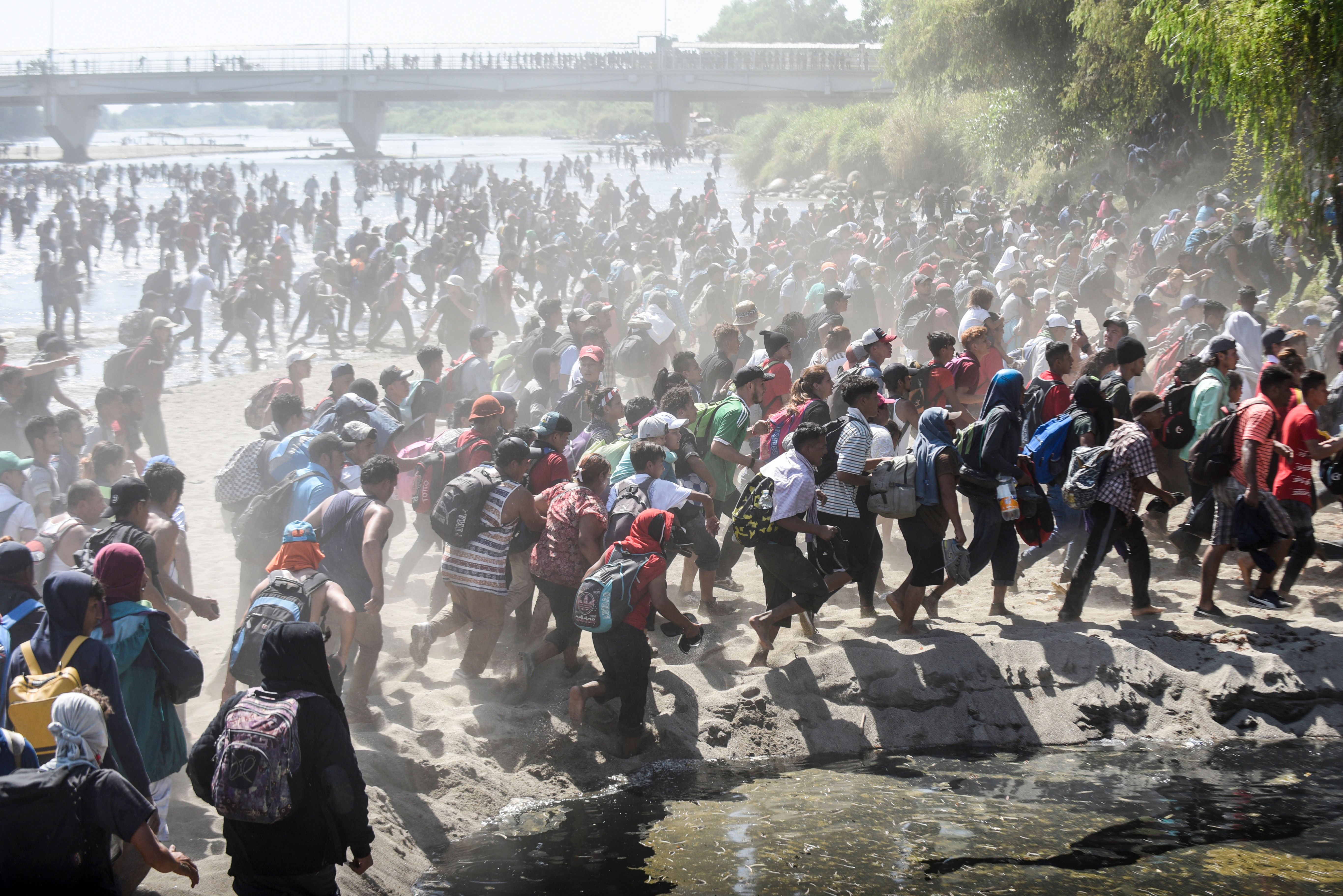 Caravana de inmigrantes en M xico c mo es el flujo migratorio en