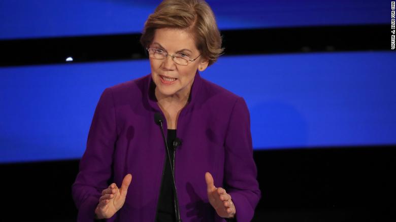 Warren explica por qué una mujer puede ganarle a Trump