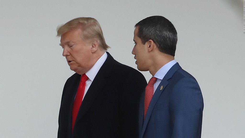 Maduro condena reunión de Guaidó con Trump en Washington