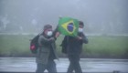 Brasileños huyen del epicentro del coronavirus
