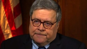 Barr: "No me dejaré intimidar por nadie"