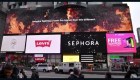 Times Square agradece a bomberos que combatieron incendios en Australia