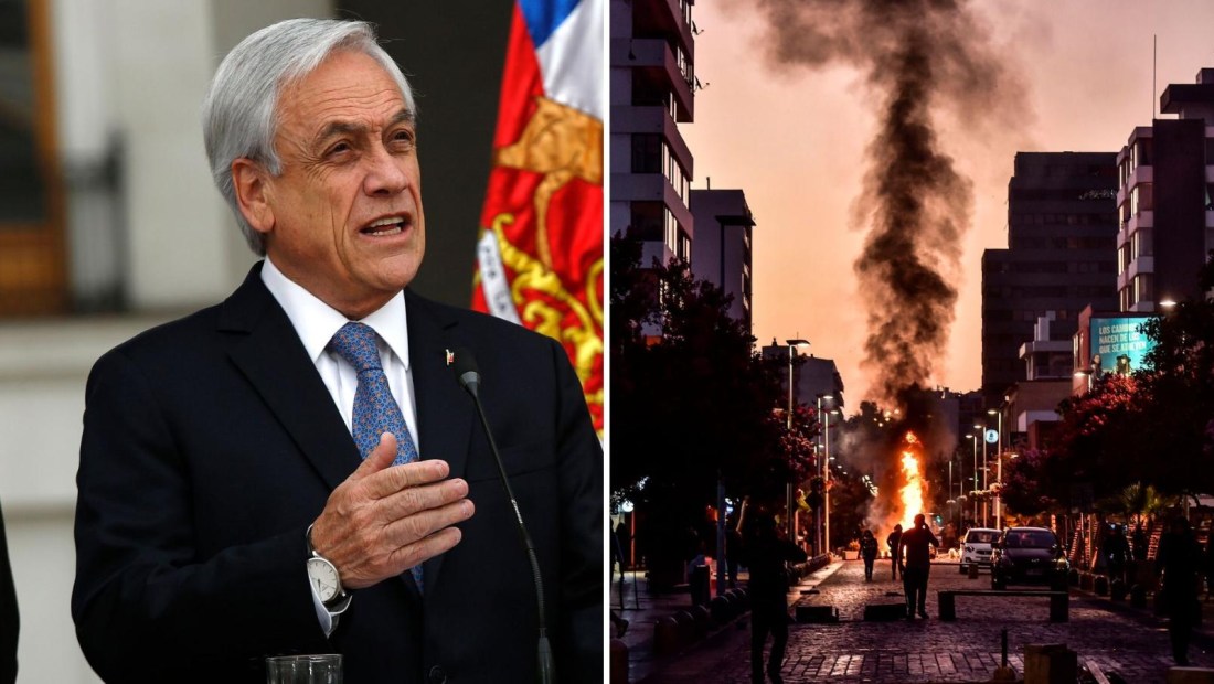 Piñera: "Llego el tiempo de un gran acuerdo contra la violencia"