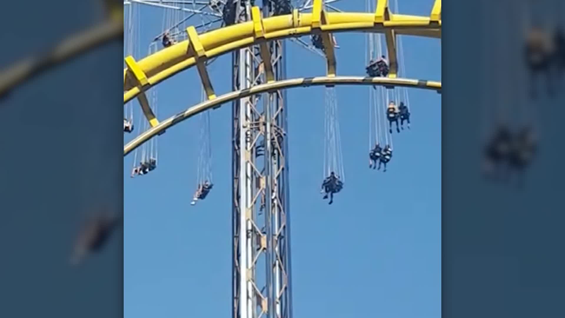 Falla en parque de diversiones deja a varias personas suspendidas a 80  metros de altura en Chile | CNN