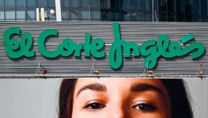 A picture shows the logo of Spanish general store El Corte Ingles in Madrid on September 27, 2018. (Photo by GABRIEL BOUYS / AFP) (Photo credit should read GABRIEL BOUYS/AFP via Getty Images)