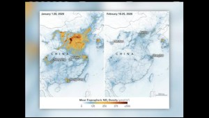 China disminuye contaminación por el coronavirus