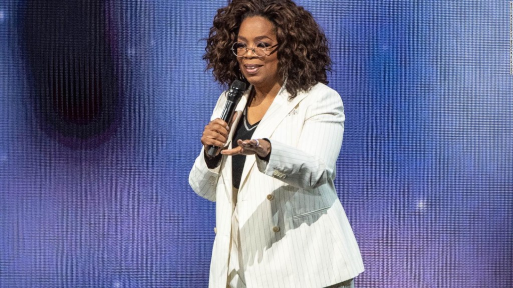 La caída de Oprah que se volvió viral