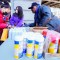 Photo by: John Nacion/STAR MAX/IPx 2020 3/4/20 People wear protective masks to fend off the Corona Virus, while street vendors pedal masks, hand sanitizer and other disinfecting products in Queens, New York.