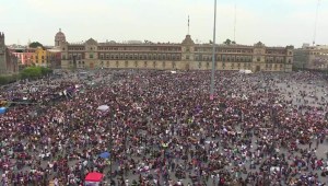 Mexicanas protestan contra feminicidios