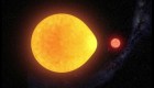 Astrónomos descubren una estrella en forma de gota