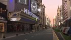 Icónica avenida de Buenos Aires queda desierta