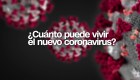En estas superficies el coronavirus puede vivir hasta días
