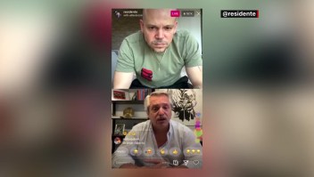 Residente entrevistó a Alberto Fernández en Instagram