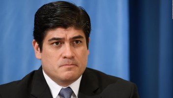 El presidente de Costa Rica dice lo que le preocupa del covid-19