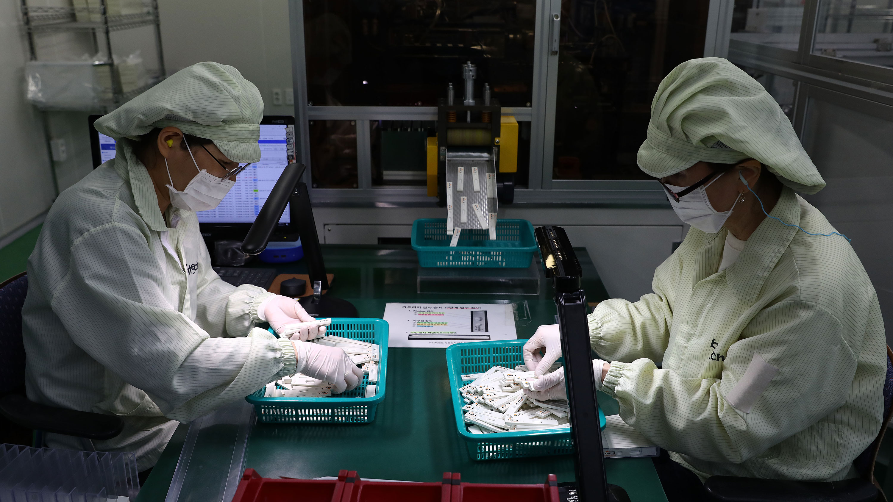South Korea Step Up Production On COVID19 Test Kits To Contain Spread