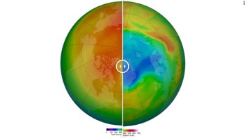 Los científicos descubrieron lo que podría ser el agujero más grande jamás registrado en la capa de ozono del Ártico