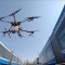 Drones para desinfectar el transporte público